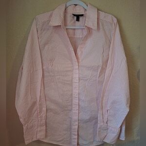 Womens lane Bryant long sleeve business blouse size 18